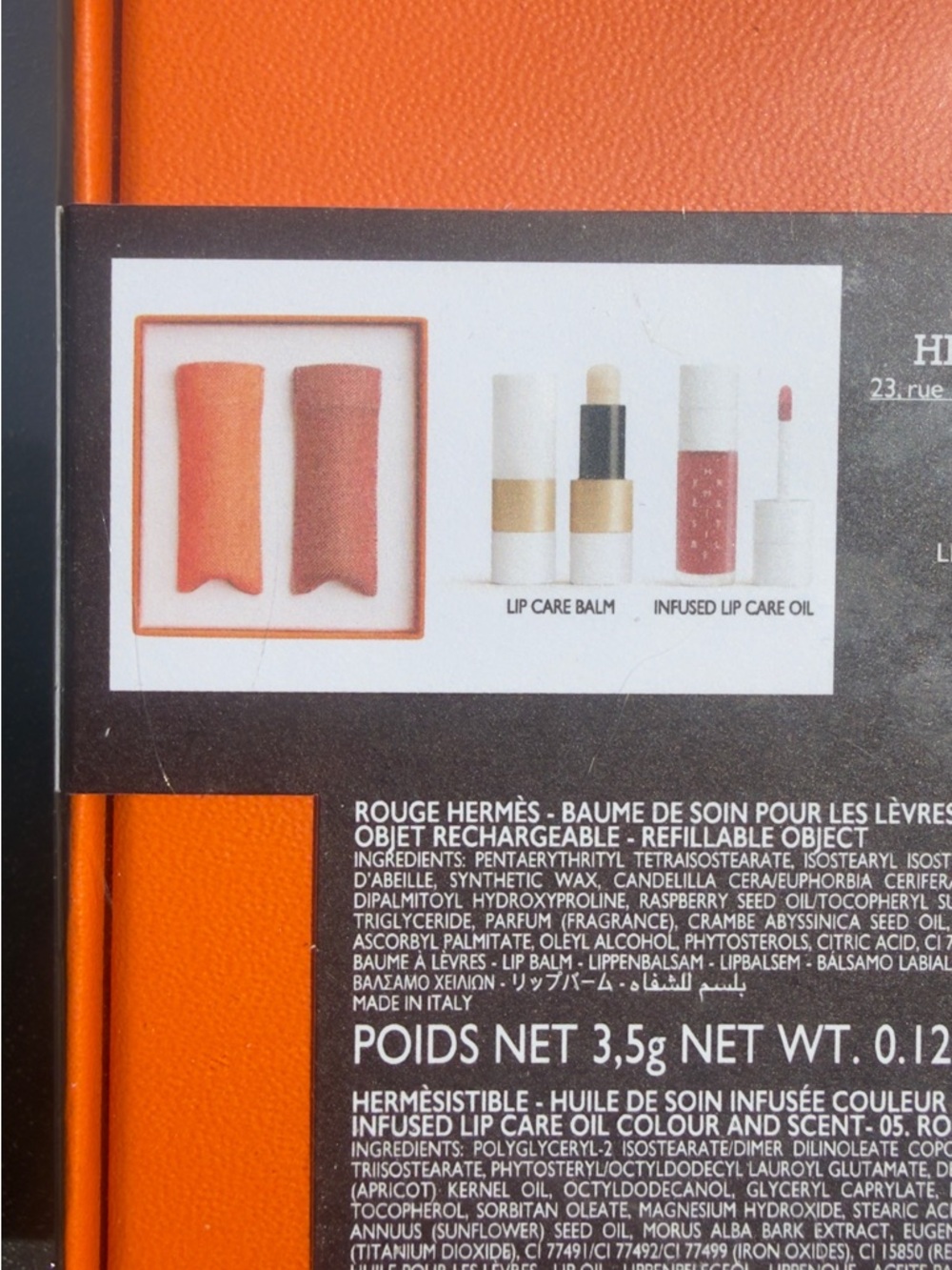 HERMES - Lip Care Balm Collection Box - Picture 3 of 9